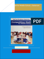 Complete Download Competition Math for Middle School J. Batterson PDF All Chapters