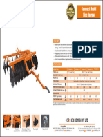 Compact Model Disc Harrow