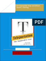 Teleportation the impossible leap 1st Edition David J. Darling all chapter instant download