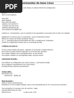 Commandes de base Linux
