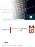 Chapter Two (Web Programming)