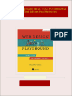 Download full Web Design Playground: HTML + CSS the Interactive Way, Second Edition Paul Mcfedries ebook all chapters