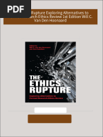 Download The Ethics Rupture Exploring Alternatives to Formal Research Ethics Review 1st Edition Will C. Van Den Hoonaard ebook All Chapters PDF