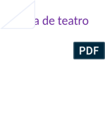 obra de teatro