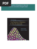 Download The Practice of Statistics in the Life Sciences 3rd Edition Brigitte Baldi ebook All Chapters PDF