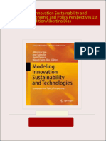 Download Complete Modeling Innovation Sustainability and Technologies Economic and Policy Perspectives 1st Edition Albertina Dias PDF for All Chapters