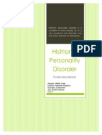 Histrionic Personality Disorder