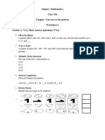 worksheet math 5