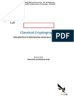 Lab 3 - Classical Cryptography