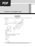 Chap-2 - Motion In Straight Line_Solutions