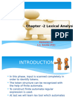 Chapter -2 Lexical Analysis