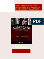 Full download Advances in Paleoimaging-Applications for Paleoanthropology, Bioarchaeology, Forensics, and Cultural Artifacts 1st Edition Gerald J. Conlogue (Author) pdf docx