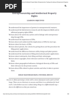 7. Entrepreneurship and Intellectual Property Rights _ Entrepreneurship_ Creating and Leading an Entrepreneurial Organization 7