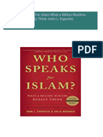 Immediate download Who Speaks For Islam What a Billion Muslims Really Think John L. Esposito ebooks 2024