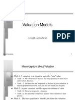 Valuation Models