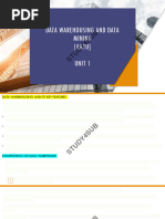 Data Warehousing and Mining Unit 1 (1) (1)