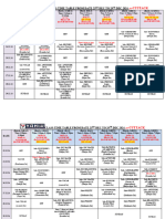 CTC TIME TABLE 23RD-29TH DEC 2024