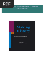 Download ebooks file Making History Josephus And Historical Method Zuleika Rodgers all chapters