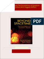 Full download Beyond Spacetime The Foundations of Quantum Gravity 1st Edition Nick Huggett (Editor) pdf docx