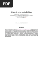 Debian Reference - Es