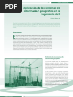 Aplicación de Los Sistemas de Información Geográfica en La Ingeniería Civil