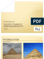 The Step Pyramid of Zoser, Sakkara, Egypt