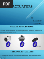 PNEUMATIC ACTUATORS