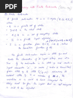 String matching with Finite Automata