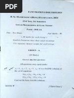 PYQ-2024(LPP & Game theory)