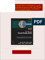 Hands-On Visual Studio 2022: A developer's guide to new features and best practices with .NET 8 and VS 2022 for maximum productivity, 2nd Edition Hector Uriel Perez Rojas 2024 Scribd Download