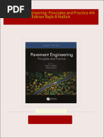 Download Pavement Engineering: Principles and Practice 4th Edition Rajib B Mallick ebook All Chapters PDF