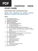 101MUN EUROPEAN UNION STUDY GUIDE