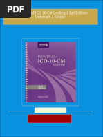 Principles of ICD 10 CM Coding 3 Spi Edition Deborah J. Grider All Chapters Instant Download