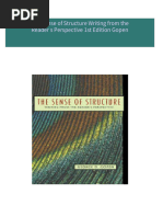 Instant Access to The Sense of Structure Writing from the Reader s Perspective 1st Edition Gopen ebook Full Chapters