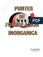 Apuntes de Formulacion inorganica