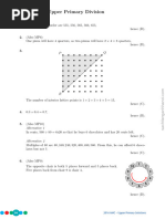 2016 Australian Mathematics Competition AMC Upper Primary Years 5 - 6 and 7 - Solutions