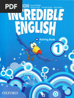 Incredible English 1 Activity Book 2nd (Sticker)