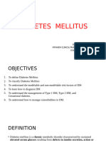 DIABETES MELLITUS FF