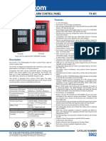 CAT-5982_FX-401_Addressable_Fire_Alarm_Control_Panel