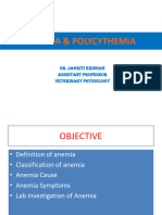 ANEMIA AND POLYCYTHEMIA