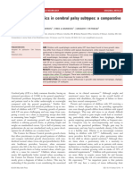 偏瘫生长发育-Growth characteristics in cerebral palsy subtypes：a comparative assessment