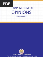 Compendium of Opinions Vol. XXVI - EAC