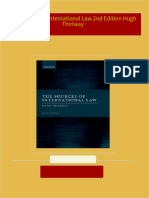 Immediate download The Sources of International Law 2nd Edition Hugh Thirlway ebooks 2024