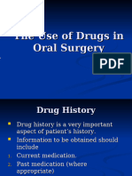 The Use of Drugs in Oral Surgery