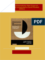 Instant download Dimensions of Normativity: New Essays on Metaethics and Jurisprudence David Plunkett (Editor) pdf all chapter