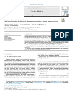 Machine learning in Magnetic Resonance Imaging Image reconstruction