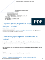 Present Perfect Progressif _ Cours de Conjugaison Anglais Complet