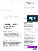 Benzene Physical and Chemical Properties _ Chemistry .