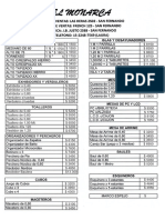 El Monarca Lista Junio 2023-1