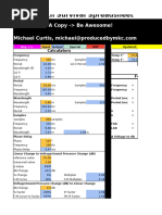 Audio Math Survial Spreadsheet